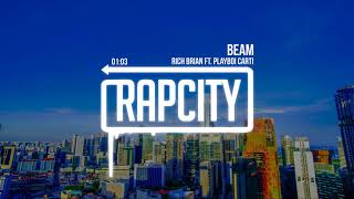 Video thumbnail of "Rich Brian ft. Playboi Carti - Beam (Lyrics)"