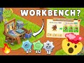 Hay Day WORKBENCH EXPLAINED Levels Perks Cogs Gameplay 