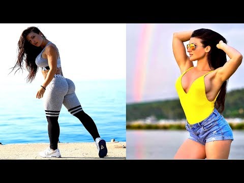 Sexy Bikini Athlete From Slovenia - Workout ❤ Valerija Slapnik