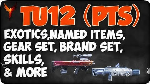 The Division 2 - TITLE UPDATE 12 (PTS) | DETAILS & MORE
