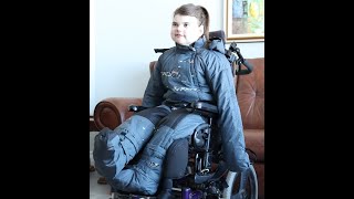 Easy-to-Slip-On Snowsuit for Disabled Children