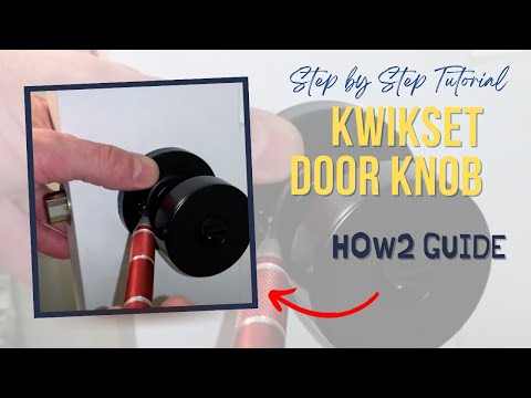 How To Install Kwikset Interior Door Knob