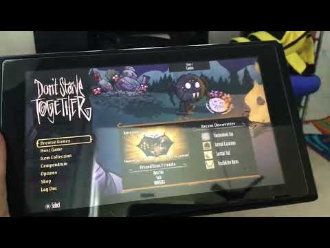 Idk how to chat on dont starve together for switch, help!