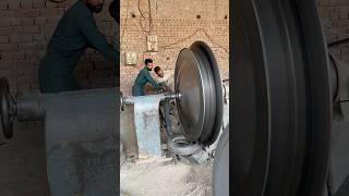 Inside The Process of Making Large Satellite Dish Antenna – Final Stage Finishing Touches #shorts