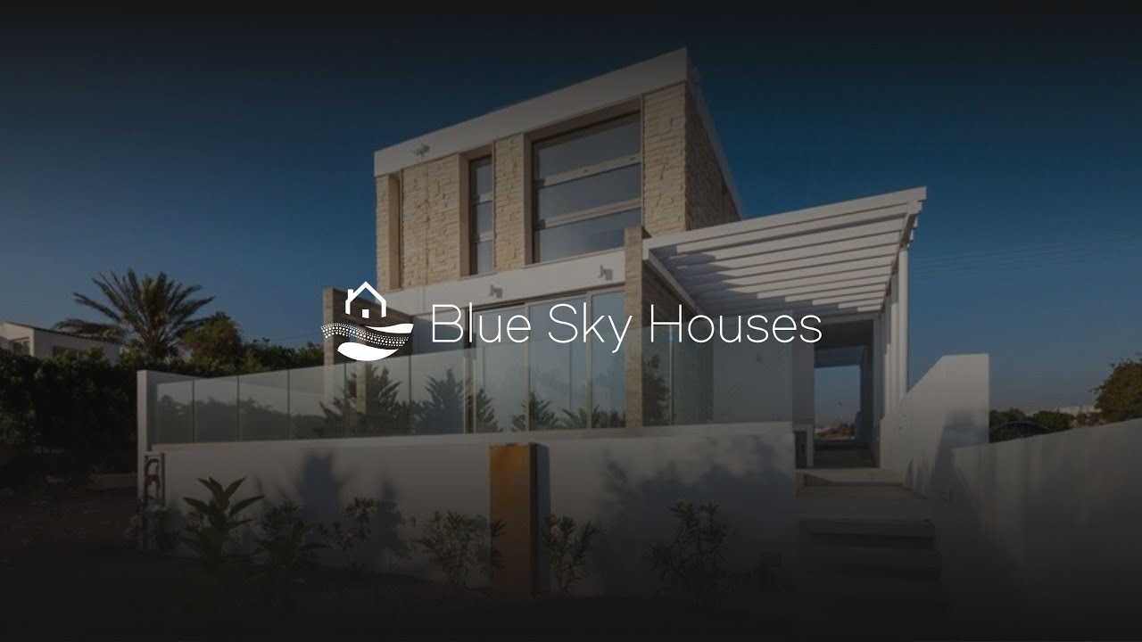 3 Bedroom Detached Villa for Long Term Rent in Paphos, Empa Blue Sky