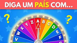Desafio do alfabeto | Gire a roleta e diga uma palavra | Jogo de associação | Só 1% consegue 😱🎡 screenshot 2