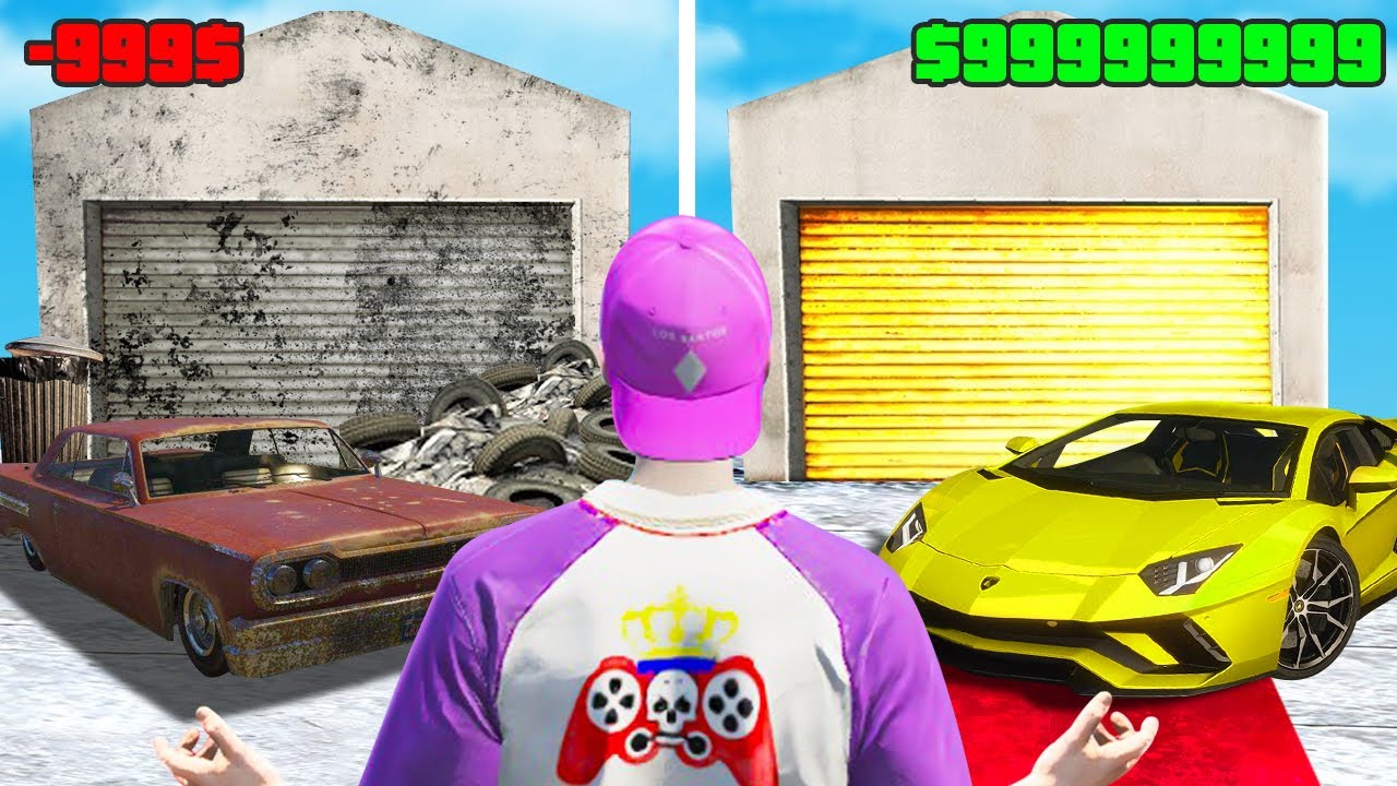 CUMPAR un GARAJ de LUX ABANDONAT in GTA 5!