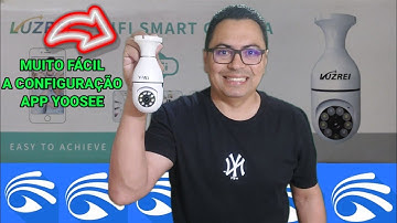 Muito Fácil a configuração Câmera Lâmpada wi-fi APP YOOSEE em 2025