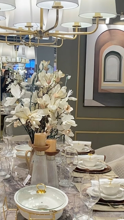 House dining table n lights shopping #subscribe