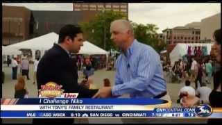 Taste of Syracuse- I Challenge Niko from Tony's Family Restaurant