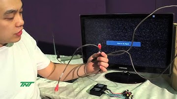 Composite Video + Stereo Audio Passive UTP Extender Pigtail Style Set R03-EXT-RWY