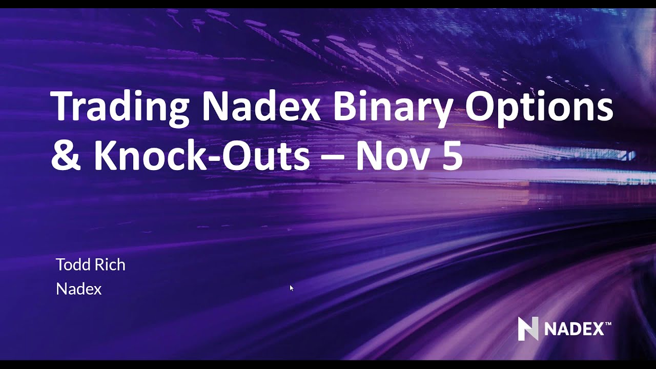 Nadex knockouts trading