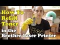 Scavenger Life: How to Refill Toner in the Brother Laser Printer 2270 2170