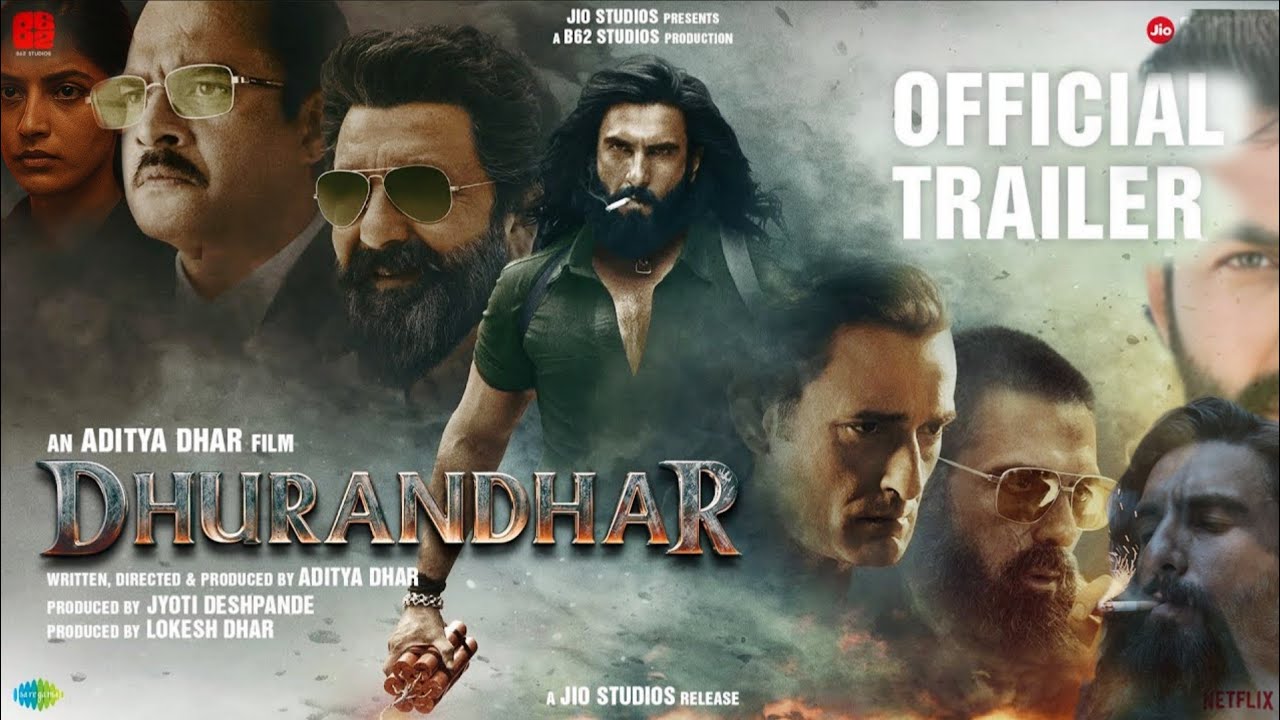 DHURANDHAR : Official Trailer | Ranveer Singh | Sanjay Dutt | | Sreeleela | Akshay khanna | Aditya D
