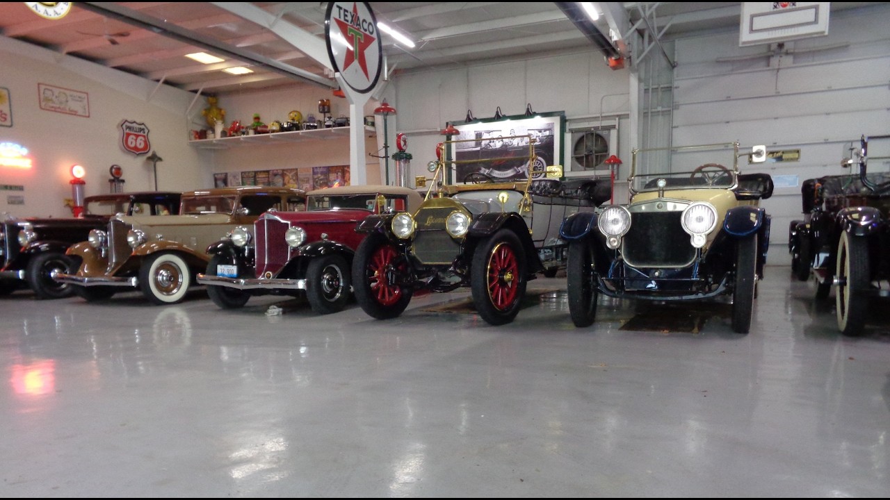 Отличный гараж! Локомобиль Денниса Хейвуда Паккарда и многое другое. Моя история о машине с Лу Ко...