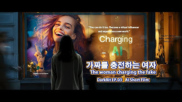 DarkBit ep3 / The woman charging the fake   #aishortfilm #virtualreality