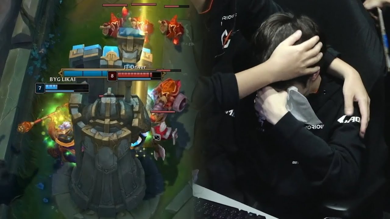 Driver把Likai打到哭的酒桶...