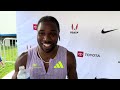 Noah Lyles says he pulled up due to cramp at 2026 US champs