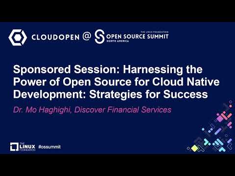 Sponsored Session: Harnessing the Power of Open Source for Cloud Native Developm...- Dr. Mo Haghighi Episode cover