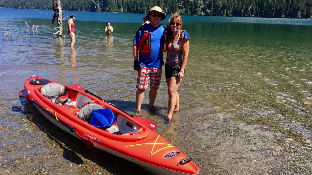 Lake Kachess Kayaking and Camp in wilderness near Easton. Bellevue real