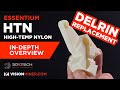 Essentium HTN, High Temp Nylon - The BEST Delrin®, POM, Acetal Replacement for FDM 3D Printing!