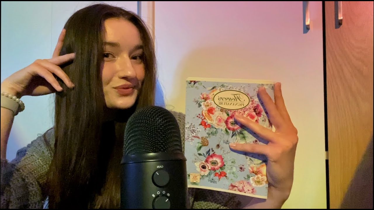 ASMR german trigger words🇩🇪 (close up whispers, ramble)