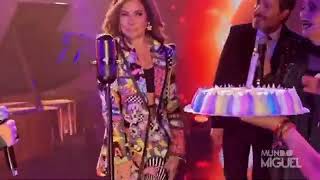 Mocedades canta Las mañanitas a Gloria Trevi