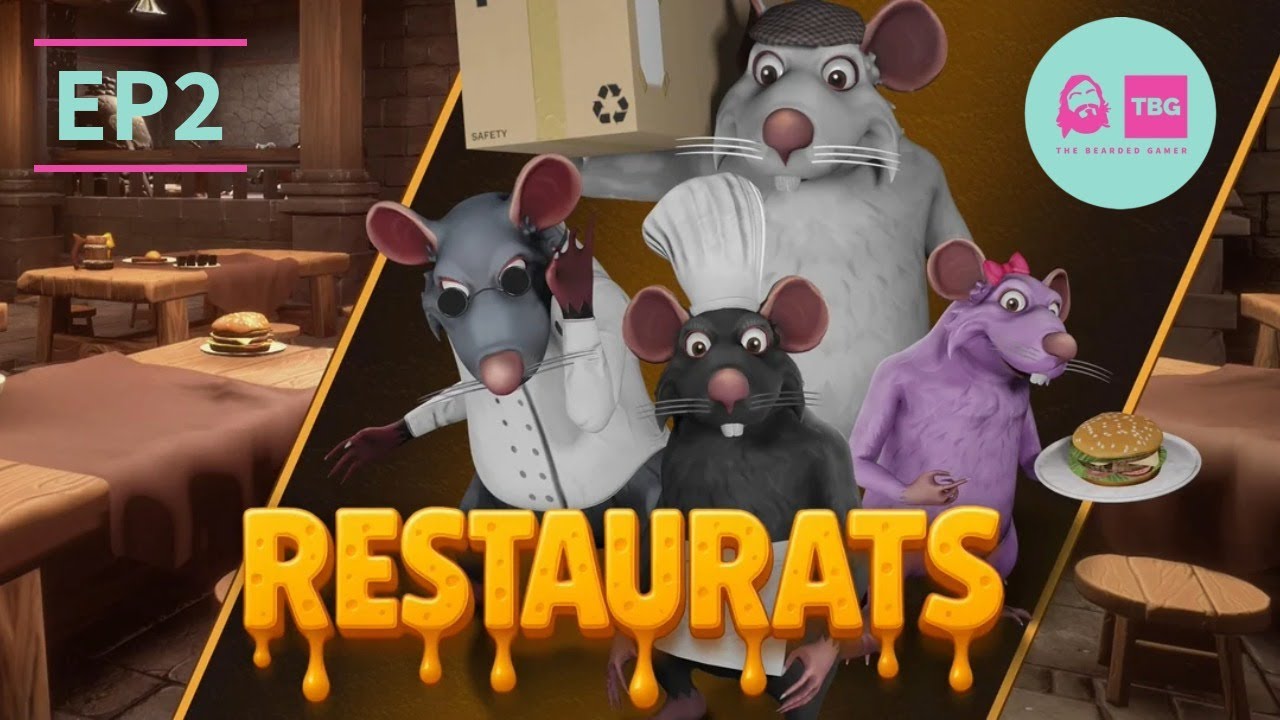 Restaurats | Plate up with rats! AMAZING GAME CHANGER! 10 OUT OF 10!!  |  | EP 2 - |