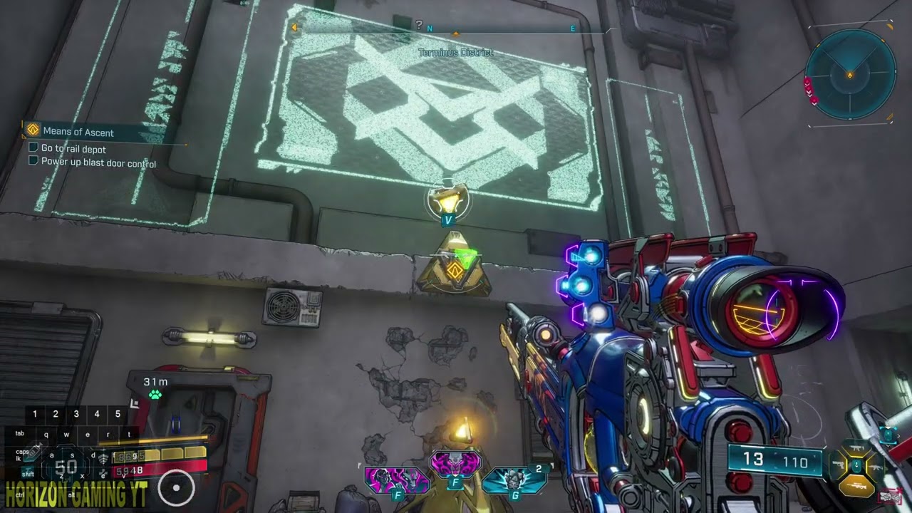 How to Finish Power up blast door control in Means of Ascent - Borderlands 4