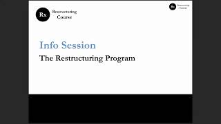 Restructuring Banking Program | Info Session