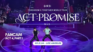 210524 - TxT Act:Promise in LA (HD fancam) - Act 4, Part 1