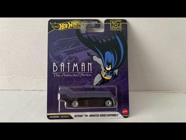 Hot Wheels Batmobile – Batman The Animated Series – échelle 1/64 – Métal Moulé