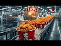 Inside KFC Mega Factory | Chicken Production Process #KFC #FactoryProcess