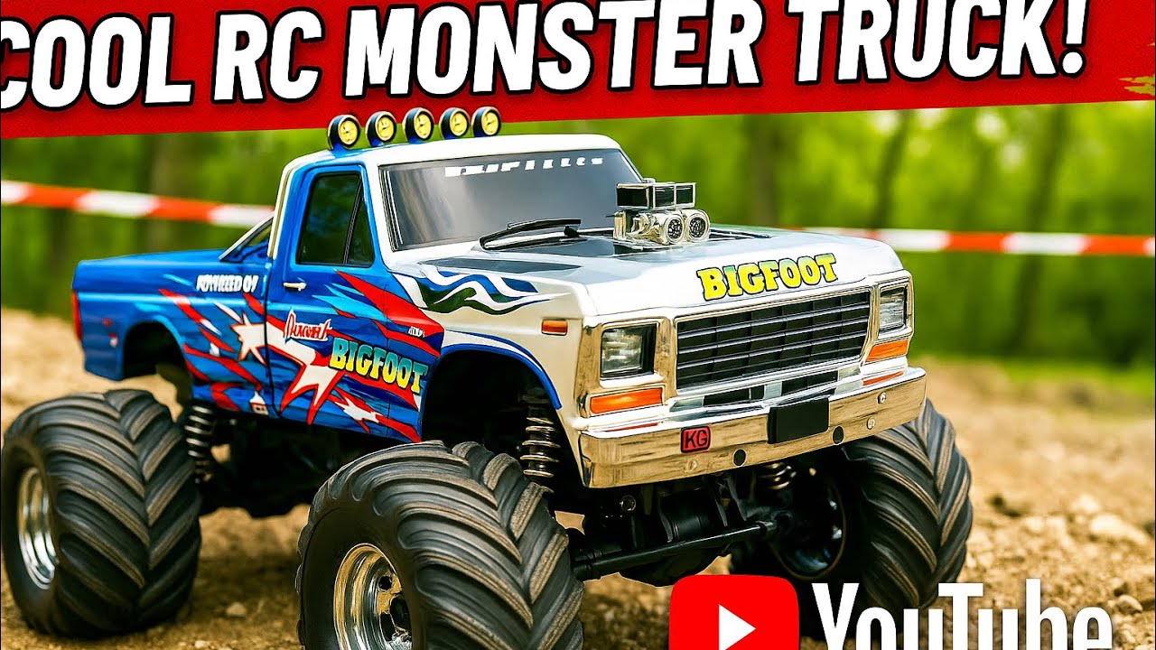 Bigfoot Monster  Racing Car In Gravity Sensing Watch Version , USB Charging Version