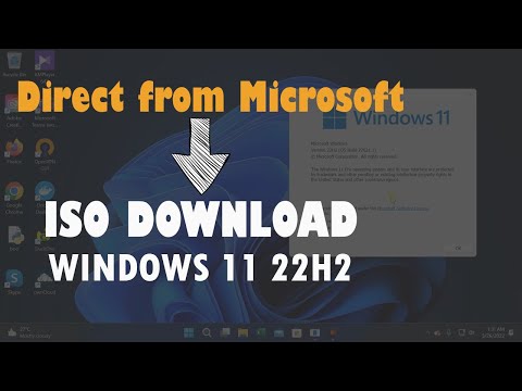 Hướng dẫn tải Windows 11 phiên bản 22H2 trực tiếp từ Microsoft