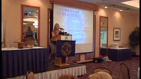 Teresa Vance - Orders of Publication