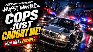 “🚔 COPS JUST CAUGHT ME! HOW WILL I ESCAPE? | NFS MOST WANTED 🔥#nfsmostwanted