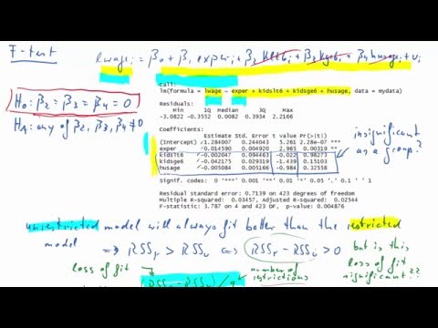 Video: Vad säger multipel regression dig?