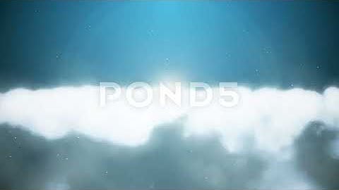 Soaring Clouds, Blue Sky, Flying Particles In The Sky