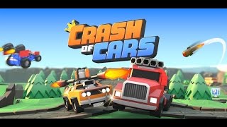 เกมส์มือถือแนะนำ 'Crash of Cars' เกมส์มือถือแข่งรถภาพสวยใสน่ารัก ยิงกัน มันดีนะขอบอก screenshot 2