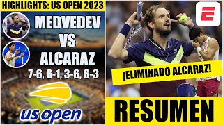 Carlos Alcaraz vs Daniil Medvedev | RESUMEN HIGHLIGHTS semifinales | US Open 2023