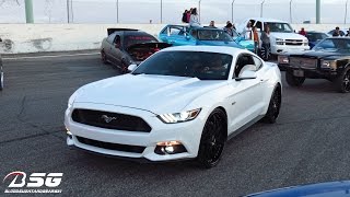 5.0 Ford Mustang 6Th Gen Gt On Black 24 Forgiato Wheels Finestro