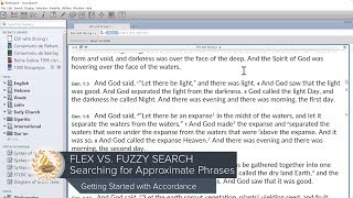 Flex vs. Fuzzy Search (Searching for Approximate Phrases) screenshot 5