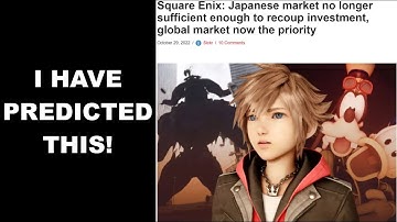Square Enix Abandons Japan In Favour Of "The Global Market"