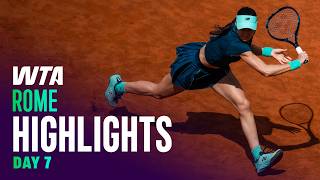 Round of 16 in Rome featuring Cirstea, Andreeva, Gauff, and more | WTA Match Highlights