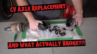 CV Axle Replacement On An FJ Cruiser // What Breaks When You 