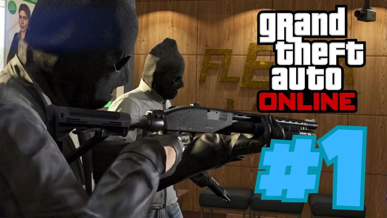 FLEECA Job, But The Cops Can't Shoot! - GTA Online -  Gameplay Walkthrough