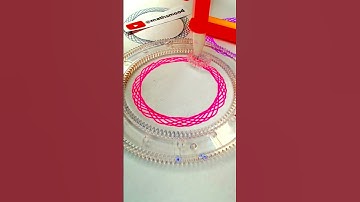 Just look at this pattern😍 Magic with a spirograph #shorts #2024