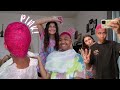 dyeing my best friend&#39;s hair PINK ✩✩✩