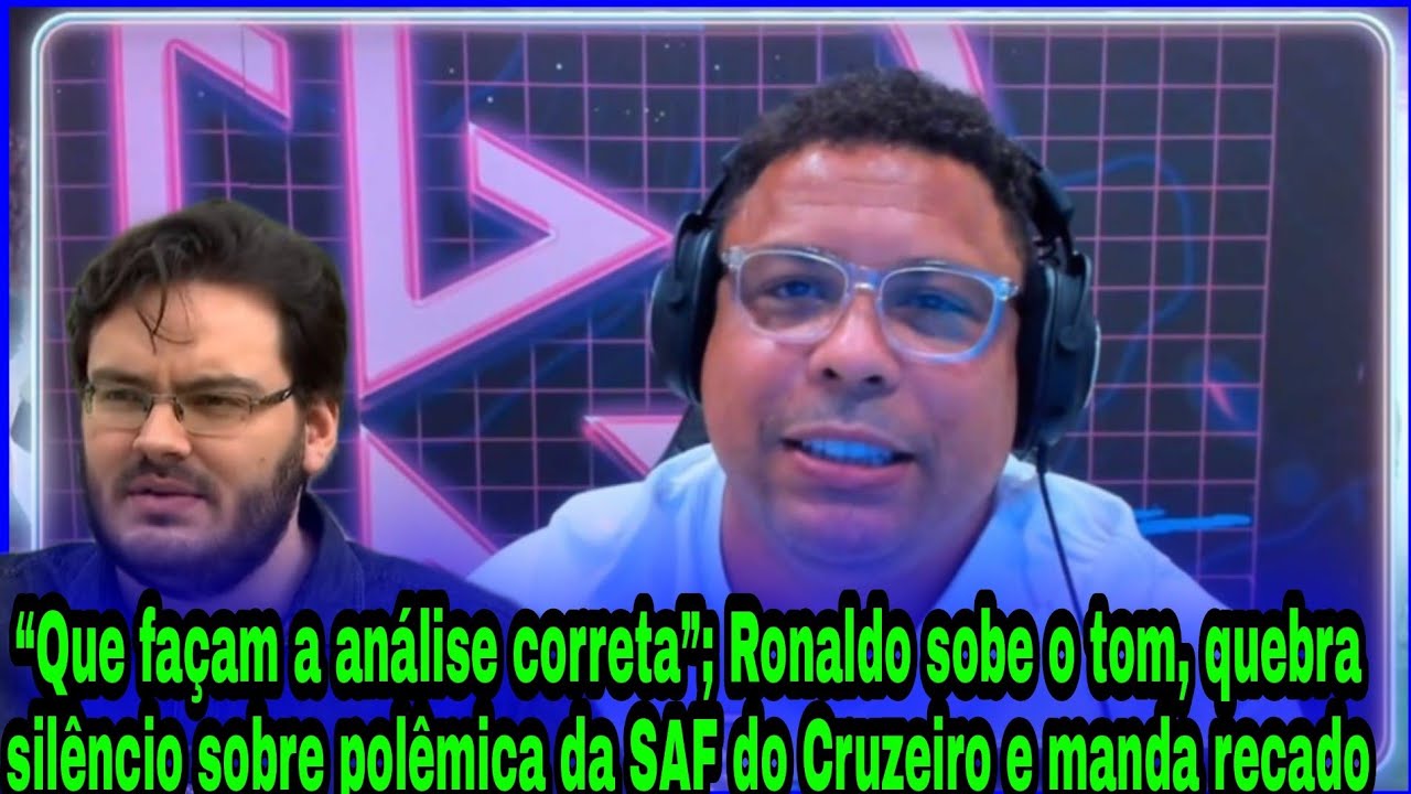 🔥O CLIMA FICOU QUENTE😬 RONALDO EM LIVE FICOU PUT🤬 COM RODRIGO CAPELO